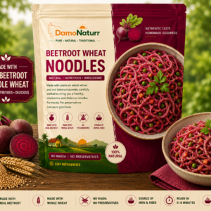 Beetroot Wheat Noodles