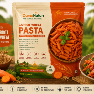 Carrot Wheat Pasta