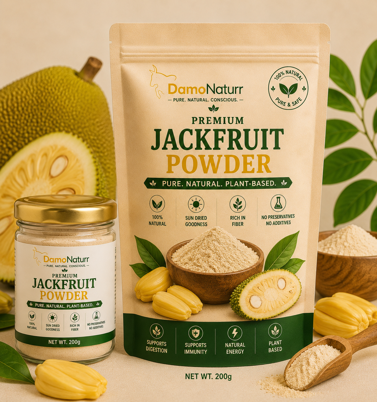 Jackfruit Powder Jar